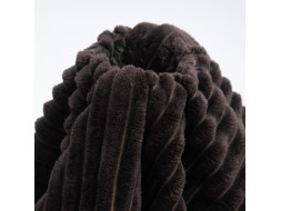 Ткань Велсофт Dark brown 280г/м2